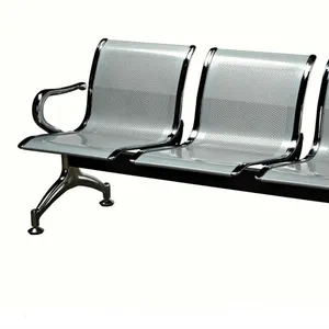 Bán hàng nóng bệnh viện phòng chờ thép không gỉ 3-seater Ghế chờ đợi