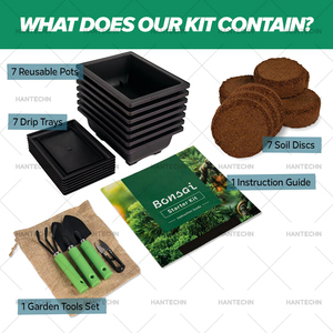 Kit Lengkap Menanam Bonsai Sendiri dengan Peralatan & Pot - Kit Pemula Ramah Lingkungan & Tahan Lama untuk Rumah & Kebun - Product Image 2