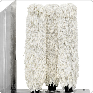 Polisseuse électrique commerciale à 5 brosses en acier inoxydable 220V 1100W 1400 tr/min pour verres à vin <span class=keywords><strong>rouge</strong></span> et verres à shot de restaurant - Product Image 3