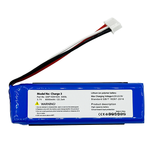 แบตเตอรี่ลำโพง Charge3 330sl ความจุ 6000mAh รุ่น GSP1029102A GSP1029102R สำหรับลำโพง <span class=keywords><strong>JBL</strong></span> <span class=keywords><strong>Charge</strong></span> <span class=keywords><strong>3</strong></span> และ Charge3 Stealth Edition - Product Image 2