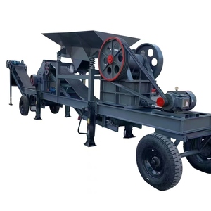 เครื่องบดกรามแบบพกพาขนาดเล็กประสิทธิภาพสูงพร้อมมอเตอร์ AC โครงสร้างเหล็กกล้าคาร์บอน เทคโนโลยีขั้นสูง - Product Image 1