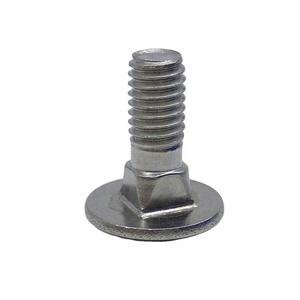 Metric M6 M8 <strong>M10</strong> M12 M14 M16 M20 Stainless Steel Round Head Square Neck Carriage <strong>Bolts</strong> High Precision <strong>Coach</strong> <strong>Bolts</strong> - Product Image 1