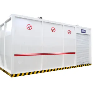 Luhong Mobiele Lpg Gas Tankstation Benzine Tankstation Draagbare Container Mobiele Brandstof Dispenser