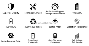Pin 12V 7Ah 20Ah 32ah 100Ah 200AH 300ah pin năng lượng mặt trời Pin lithium ion LiFePO4 12V 12Ah 20Ah 200AH 280ah Lithium - Product Image 6