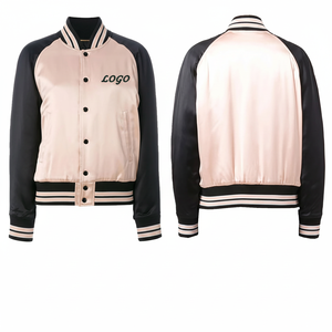 Veste universitaire en satin de soie personnalisée 2025 pour hommes, logo couleur personnalisé fabriqué au Pakistan, vente en gros, vente à chaud - Product Image 1