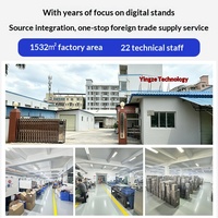 Support de téléphone de bureau pliable et rotatif à 360° en alliage Tengyan, portable pour TikTok, diffusion en direct et visionnage de films