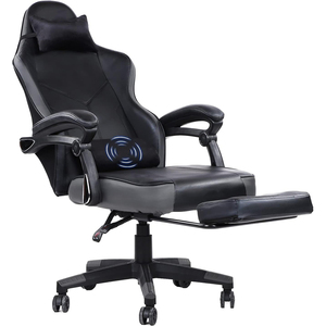 Chaise <span class=keywords><strong>de</strong></span> jeu ergonomique Chaise pivotante <span class=keywords><strong>haut</strong></span> <span class=keywords><strong>de</strong></span> <span class=keywords><strong>gamme</strong></span> Caractéristique <span class=keywords><strong>de</strong></span> massage Siège à bascule en mousse à mémoire <span class=keywords><strong>de</strong></span> forme Cuir synthétique <span class=keywords><strong>de</strong></span> grande taille Silla <span class=keywords><strong>Gamer</strong></span> - Product Image 1