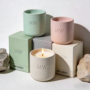 Customized <strong>Large</strong> Scented <strong>Candle</strong> with Premium Box Strong Fragrance Wholesale Bulk &amp; Custom Packaging Labels - Product Image 2