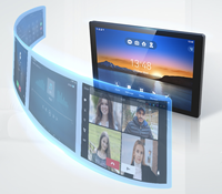 Fanvil I507W Monitor de Videoportero Interior con Pantalla Táctil Android 9 de 10 Pulgadas, Wi-Fi 2.4G 5G, 2W AEC, 8 Entradas de Alarma, Relé RS485