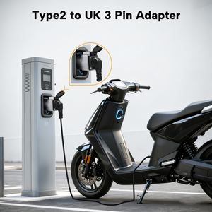 Adaptateur de <span class=keywords><strong>chargeur</strong></span> EV de type 2 mâle, prise EVSE IEC62196, prise UK pour <span class=keywords><strong>camping</strong></span>-<span class=keywords><strong>car</strong></span>, scooter électrique, prise de charge externe AC <span class=keywords><strong>220V</strong></span> - Product Image 2