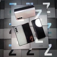 Teléfono Móvil Usado Original, Versión Global EU, Android para Am Sung Z Fold 3 5G, Smartphone con 2 SIM, 256GB, Z Fold 4 5 6