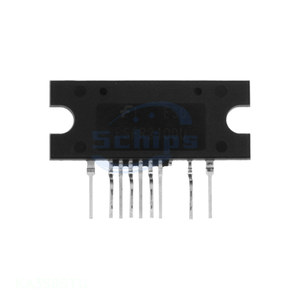 10 SSIP Module, 9 Leads, Formed Leads Electronic Componente KA358STU Chip Authorized Distributor IC OPAMP GP 2 CIRCUIT 9SIP - Product Image 1
