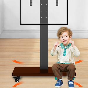 รถเข็นเหล็กเคลือบเย็น KELMY สำหรับวางจอภาพและโทรทัศน์ขนาด 32-<span class=keywords><strong>55</strong></span> นิ้ว - Product Image 2