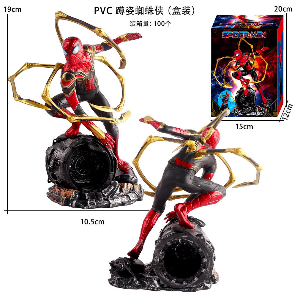 3. Spider-Man accovacciato (in scatola)