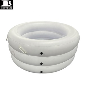 Piscina <span class=keywords><strong>de</strong></span> parto redonda inflable <span class=keywords><strong>de</strong></span> PVC grueso con asas, bañera <span class=keywords><strong>de</strong></span> agua portátil duradera para mujeres embarazadas, trabajo y relajación - Product Image 6