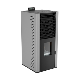 PD-100 10kw WiFi Pellet <strong>Stove</strong> <strong>Heater</strong> with Remote Control Freestanding Steel Modern Indoor Apartment Bedroom Living Room Kitchen - Product Image 4