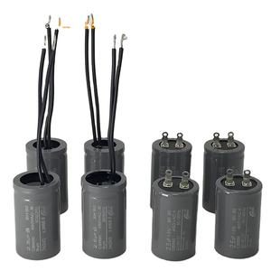 CBB60メーカー卸売バングラデシュ部品アルミケースACモーター2.5/3.5uf金属化薄膜コンデンサ - Product Image 1