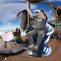 YHY Top Vente Manège de réalité virtuelle populaire Fly Motion Cinema Flight Simulateur de vol VR Machine de jeu VR 9D