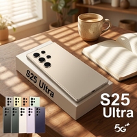 Produit Populaire Neuf Original S25 Ultra 16 Go + 1 To Smartphone Android Intelligent 7000 mAh 4G 5G Double SIM Double Veille Avec Logo