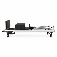 Reformer Pilates en Aluminium Qualité Commerciale pour Studio Fitness, Machine Professionnelle avec Logo Personnalisé Direct Usi