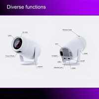 Cartographie professionnelle 300 Lumens Android 12 1080P faisceau 3D prêt passif Portable Mini chinois fait maison 4K vidéo projecteur Y400