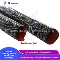 Tuyau soufflé pour machine à film, résistant aux hautes températures, anticorrosion, résistant aux acides et aux alcalis, facile à plier, ignifuge