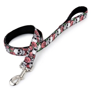 Small MOQ Pet Lead Manufacturers Cheap Polyester <strong>Custom</strong> Dog Leash With 21 Design <strong>Patterns</strong> in Stock - Product Image 3