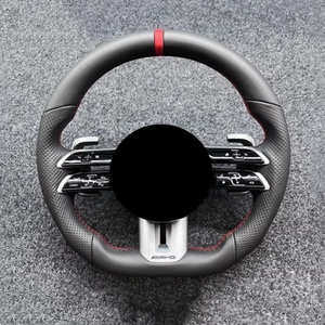 Volante Deportivo de Fibra de Carbono para Mercedes Benz, Compatible con los Modelos GLC, GLE, GLS, GLK, Clase C, W204, C63, W212, W218, W207, W172 - Product Image 2