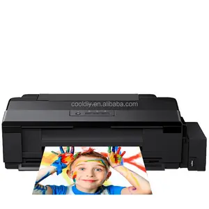 Impresora de inyección de tinta L1300 A3 + Impresora de sublimación Máquina de inyección de tinta Impresora de transferencia Papel de impresión digital claramente Operación simple