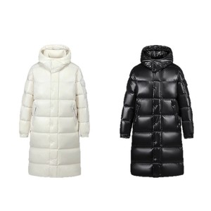 Custom <strong>Black</strong> Designer Puffer Jacket Glossy <strong>Men</strong> Shiny Down <strong>Coat</strong> - Product Image 6