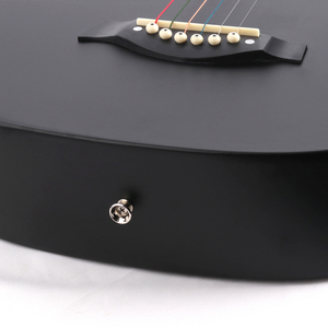 Instruments de musique à cordes personnalisés OEM, anti-craquelé, ensemble de démarreur pour enfants, bon marché, 38 pouces, pack de guitare acoustique - Product Image 4
