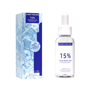 Suero Facial con 15% de Ácido Hialurónico, Antienvejecimiento, Hidratación Profunda y Minimizador de Poros, Esencia Blanqueadora, OEM/ODM, Venta al por Mayor Personalizada - Product Image 1