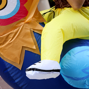 Fantasia Inflável de Galo para Páscoa, Roupas de Pintinho e Galinha, Fantasia de Carnaval para Halloween, Roupas de Personagem Unissex - Product Image 4