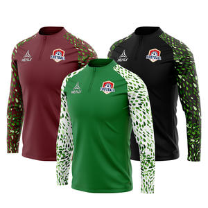 Green Slim Fit <b>Long</b> Sleeve Active Wear Men's High-Quality Sports Jacket Logo - Product Image 1