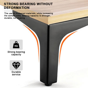 Prix <span class=keywords><strong>d</strong></span>'usine <span class=keywords><strong>pas</strong></span> <span class=keywords><strong>cher</strong></span> canapé pieds accessoires pièces meubles matériel armoire jambes coudé Y forme métal canapé jambe - Product Image 5