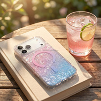 Nouvelle coque magnétique dégradée pour iPhone 18 Pro Max, compatible avec iPhone 17, 16, 15 (modèle 2026)
