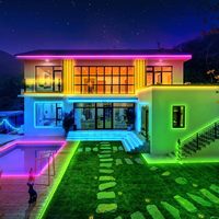 Hongshe RGB LED Bande Lumières Étanche IP68 Multiple Couleur APP Contrôle 44 Touches Télécommande RGB Led Bande Lumière Ensemble