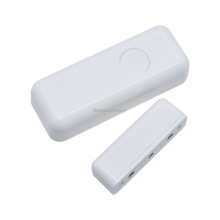 Sensor Magnético Inalámbrico para Puerta y Ventana EV1527, Modo de Codificación RF 433MHz, para Sistemas de Alarma de Seguridad para el Hogar, Kits de Alarma Antirrobo