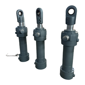 Cylindre hydraulique de direction à double effet en acier chromé dur pour suspension avant/arrière d'excavatrice Tr80 - Product Image 2