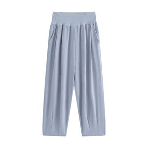 Summer New Thin Style Maternity Pants Harem Long Pants Plus Size Non-Tightening Loose Casual Nine-Dixièmes Length Outer Wear - Product Image 1