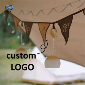 Cuerda para colgar banderas decorativas, bandera triangular, adecuada para eventos deportivos, fiestas y actividades de celebración - Product Image 1