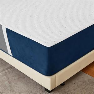Colchón de Espuma Viscoelástica King Size FM2612 con Funda Extraíble y Refrigeración en Caja para Hotel - Product Image 1