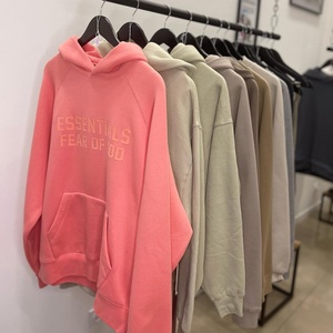 Sudadera con Capucha Personalizada con Logotipo en Relieve 3D, Estilo Retro, para Otoño e Invierno, Talla Grande, Sin Cordones - Product Image 1