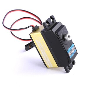 Servo numérique sans noyau Kpower 3 kg à engrenages métalliques pour voiture RC, jouet bateau, hélicoptère, bras robotique 400~500H, DMC027 - Product Image 4