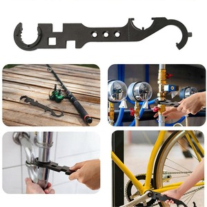 ประแจวงล้อ AR15 ปลายคู่ เหล็กกล้าคาร์บอน 1.9 นิ้ว ปากหยัก เกรดอุตสาหกรรม - Product Image 4