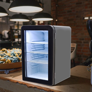 Meisda Sc68a Nhà Máy Mini Đồ Uống Hiển Thị Tủ Lạnh 68L Nhỏ Cửa Kính Làm Lạnh Với LED Ánh Sáng Duy Nhất Nhiệt Độ Phong Cách - Product Image 2