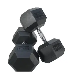 Snbo Commercial Fitness esercizi allenamento Sport 5Kg 10Lb 10Kg 20Kg 30Kg gomma esagonale palestra pesi manubri esagonali Set