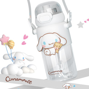 Kuromi Melody Kawaii Anime CUP ถ้วยพลาสติกความงามสูงสไตล์อเมริกัน <span class=keywords><strong>Hello</strong></span> Tour ความจุขนาดใหญ่เด็กผู้หญิงน่ารักเด็ก600มล. - Product Image 3