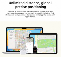 Localisateur GPS en matière plastique avec fonction d'éclairage pour le traqueur de cartes GPS