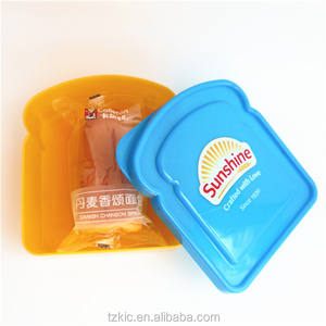 Plastik ekmek sandviç kutusu gıda depolama tutucu - Product Image 5